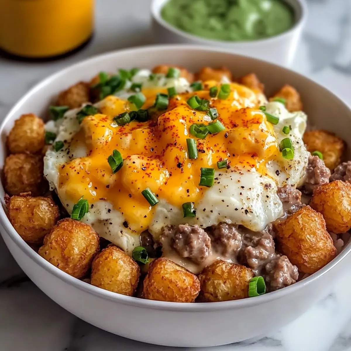 Tater Tot Breakfast Bowl