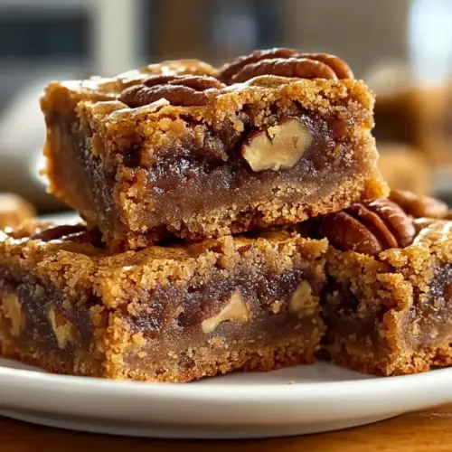 Brown Butter Pecan Blondies