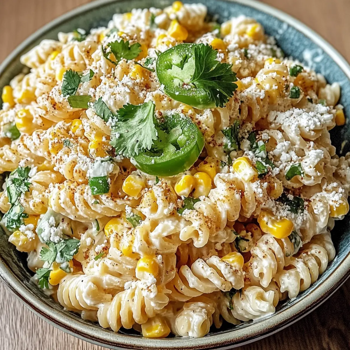 Zesty Elote Pasta Salad