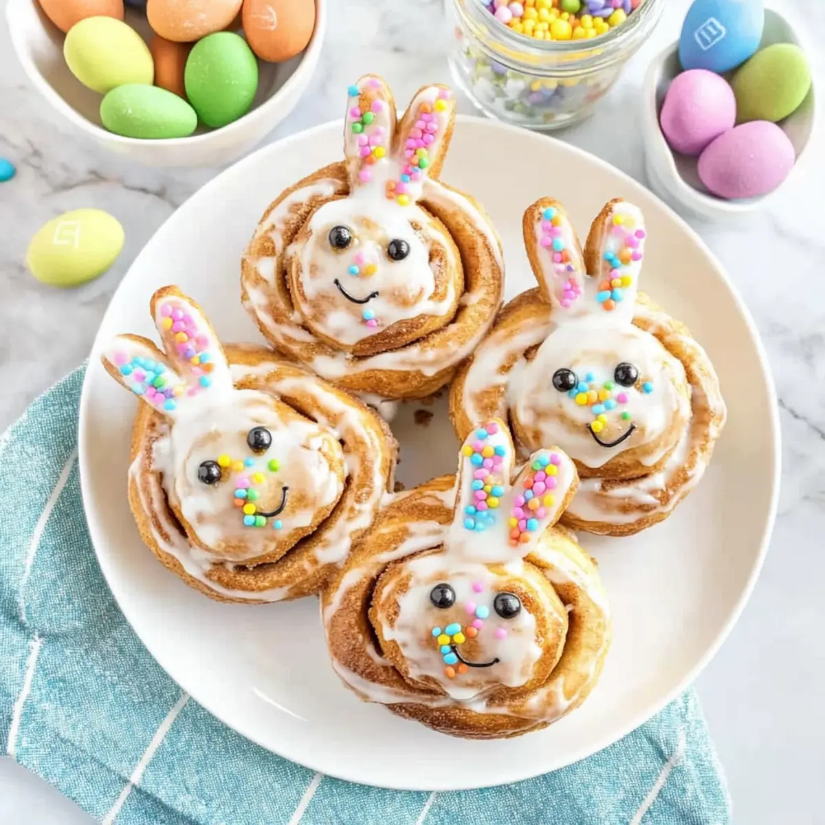 Bunny Cinnamon Rolls