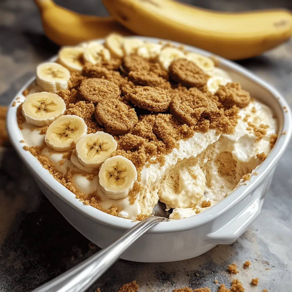 Biscoff Banana Pudding