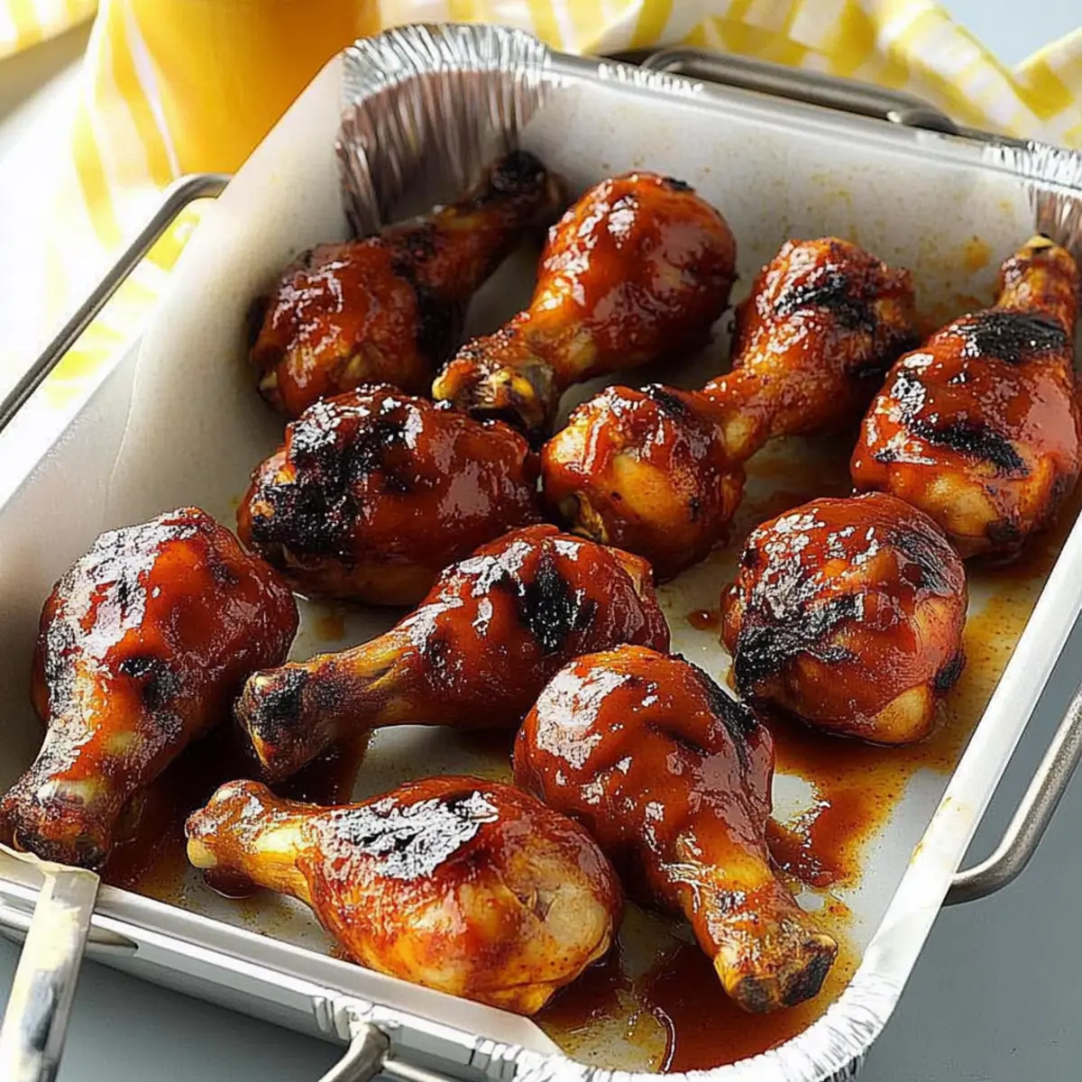 Rhubarb-Apricot Barbecued Chicken
