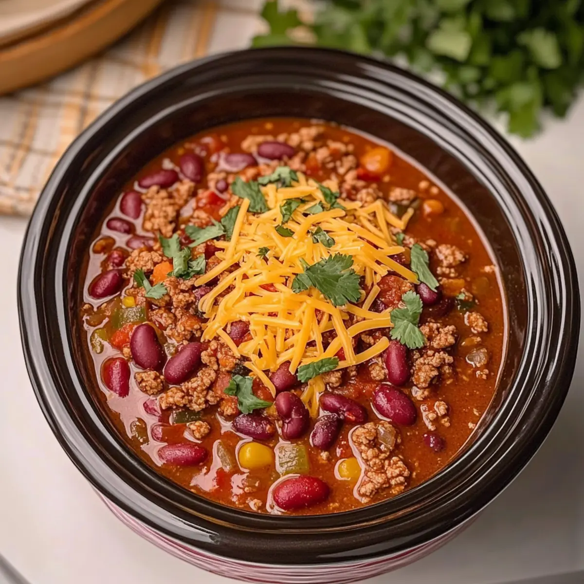 Best Ever Crockpot Chili