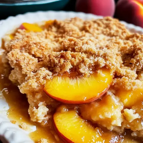 Peach Cobbler With Canned Peaches