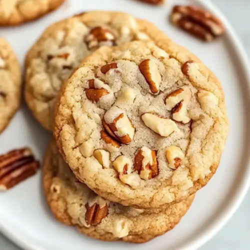 Chewy Butter Pecan Cookies