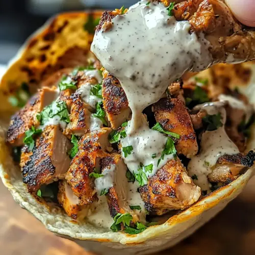 Chicken Shawarma with Garlic Sauce
