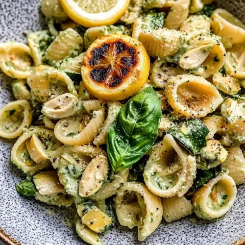 Lemon Basil Pasta Salad