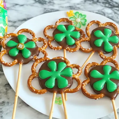 Whip Up Shamrock Pretzels