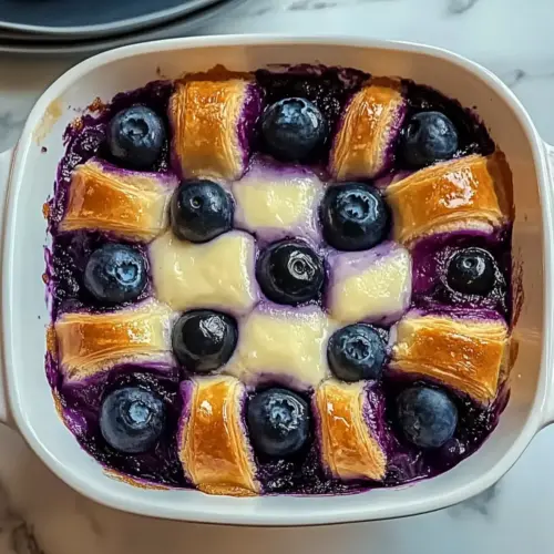 Blueberry Cream Cheese Croissant