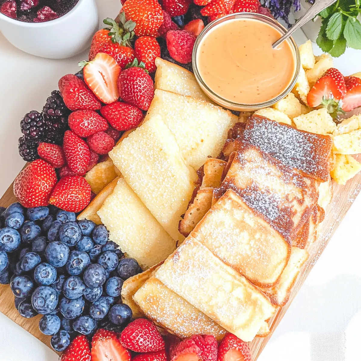 Pancake Charcuterie Board