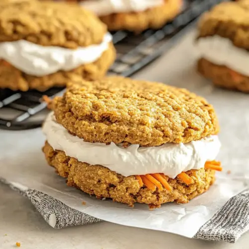 Vegan Carrot Cake Cookies