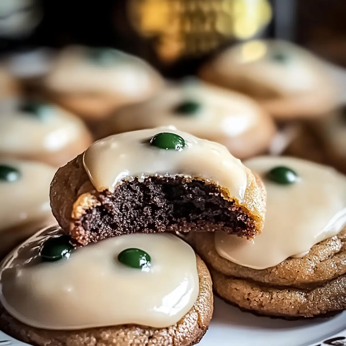 Boozy Baileys Chocolate Cookies
