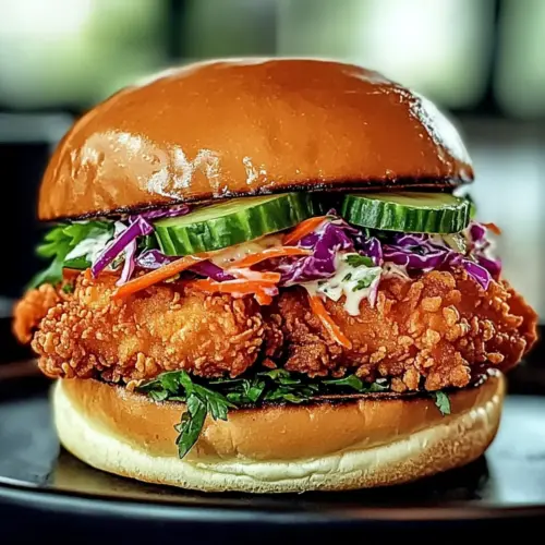 Thai Fried Chicken Sandwich