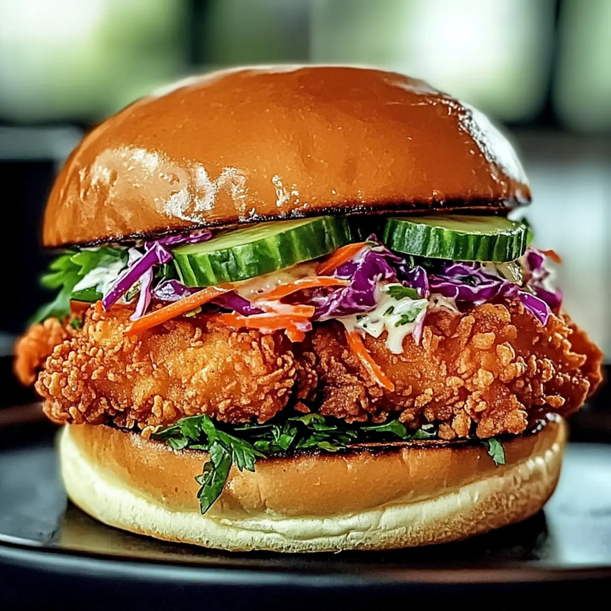 Thai Fried Chicken Sandwich