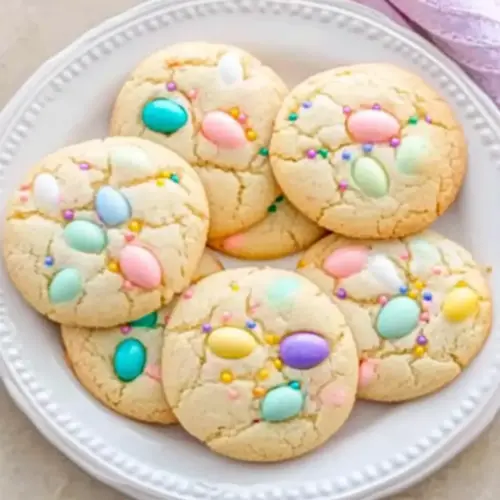 Easter Cake Mix Cookies