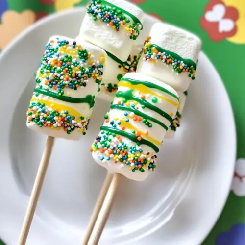 St. Patrick’s Day Marshmallow Pops