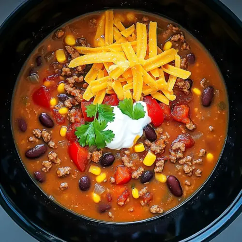 Crock Pot Taco Soup