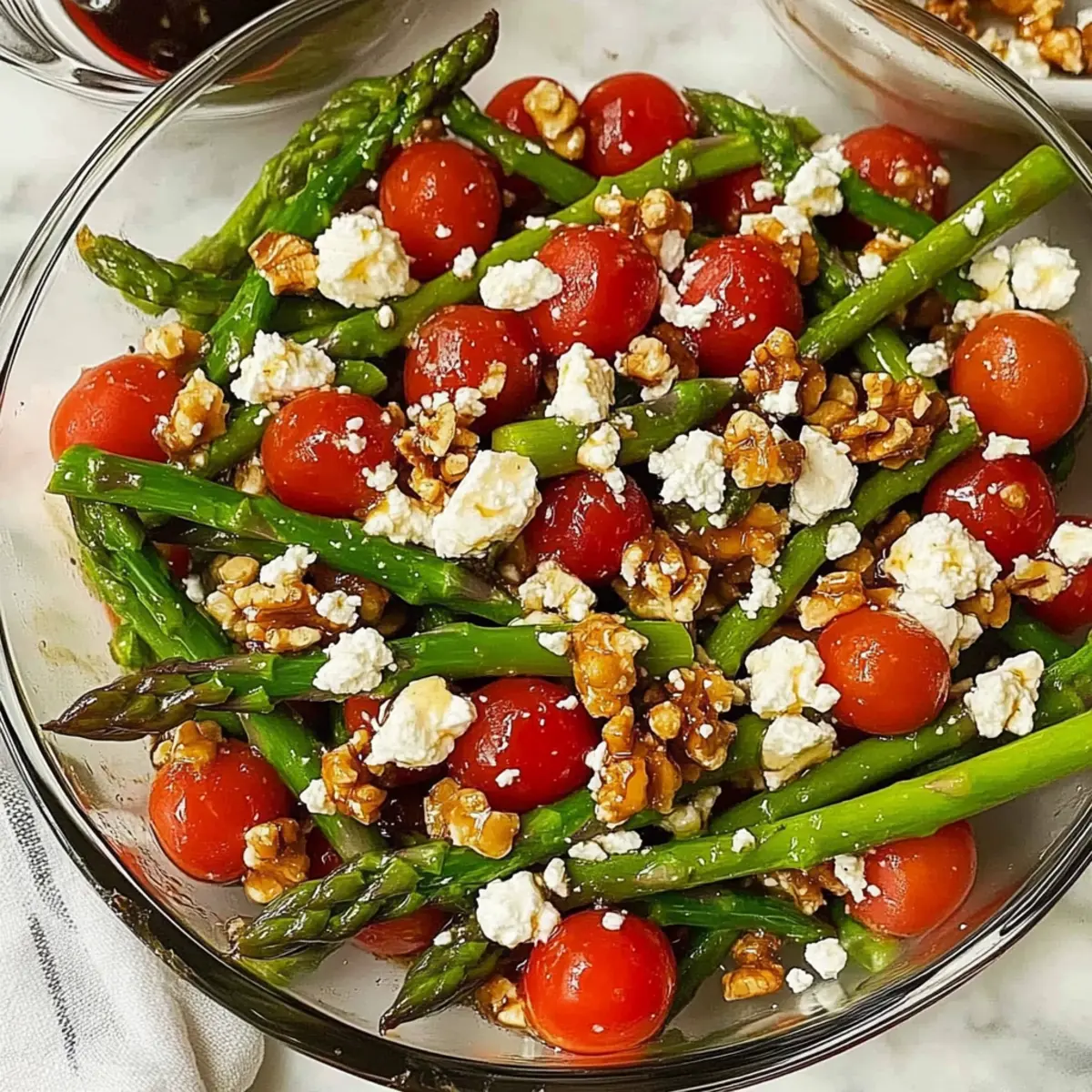 Asparagus, Tomato and Feta Salad