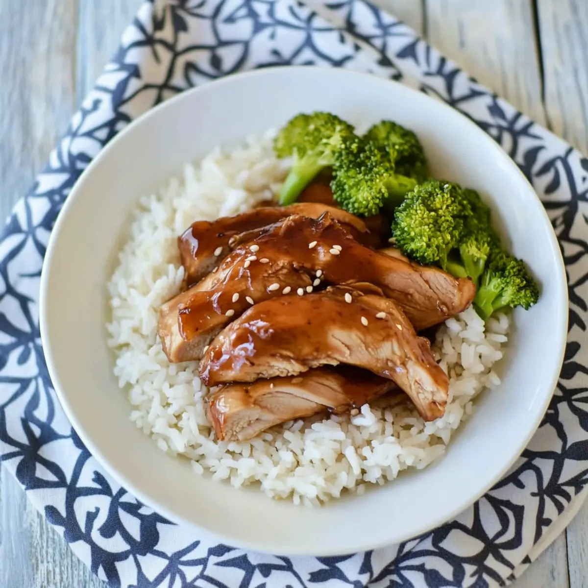 Simple Slow Cooker Teriyaki Chicken