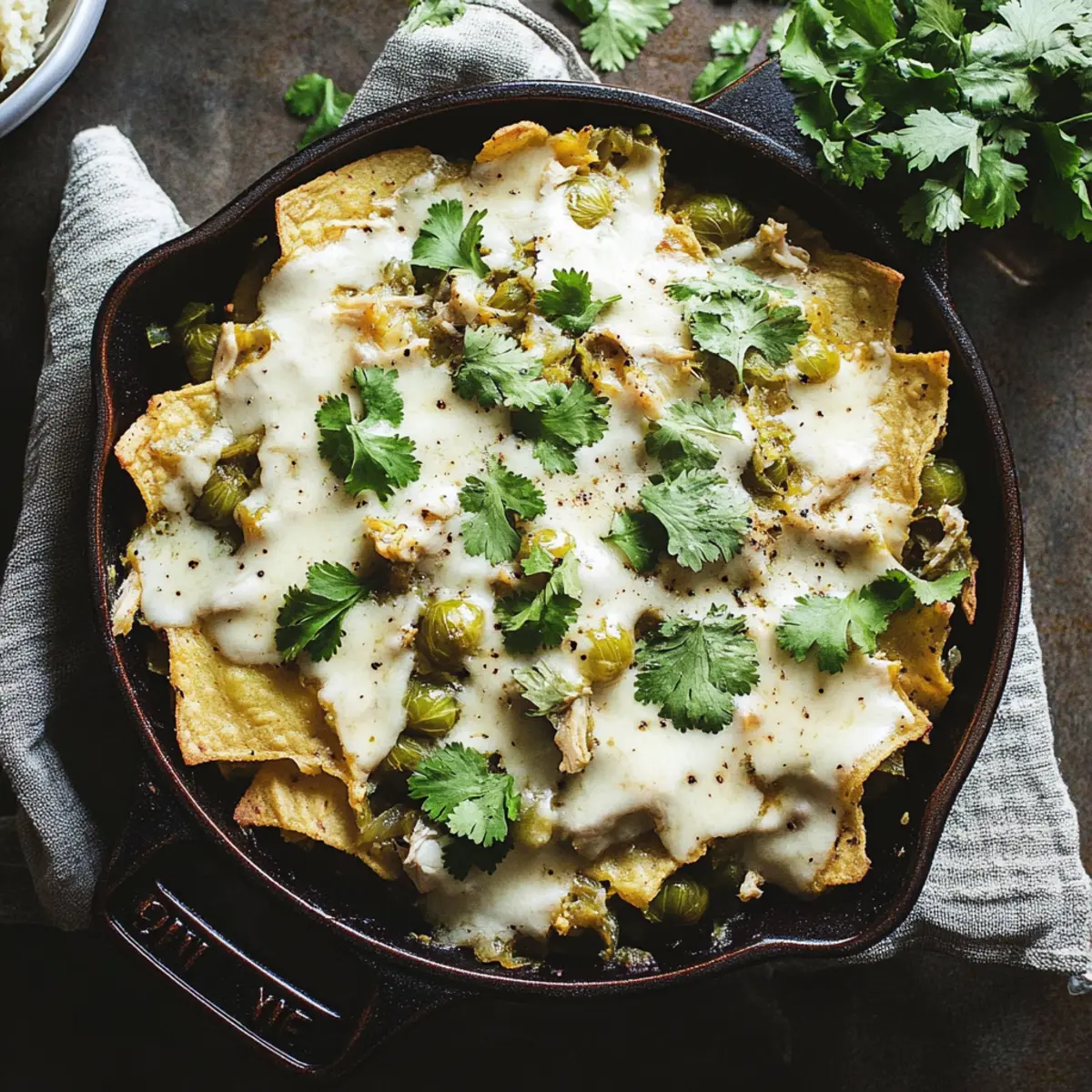 Jorge's Green Chilaquiles