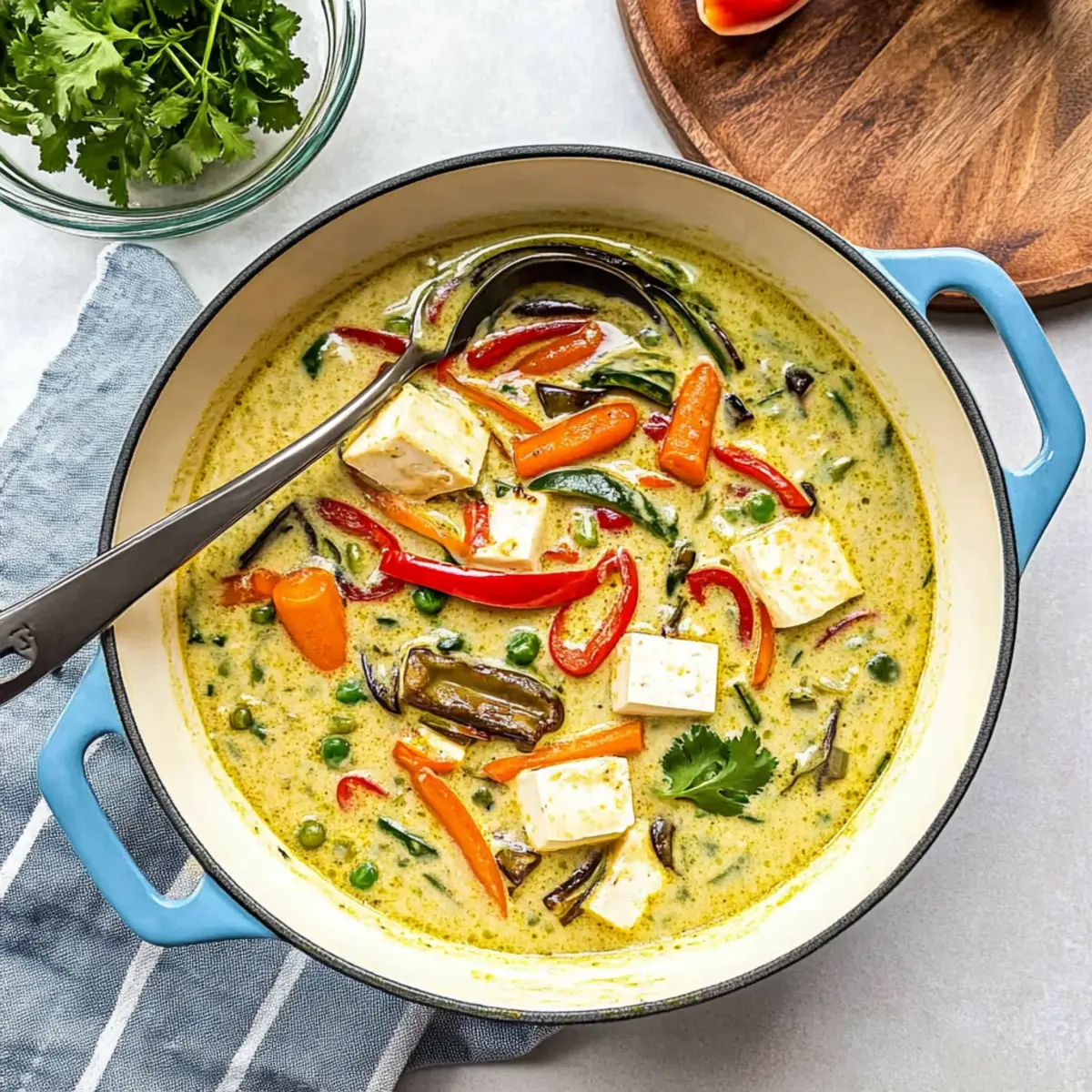 Thai Green Curry with Tofu