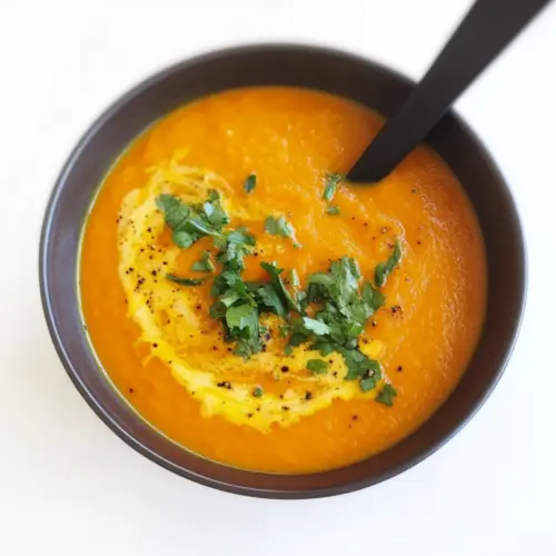 Vegan Carrot Ginger Soup