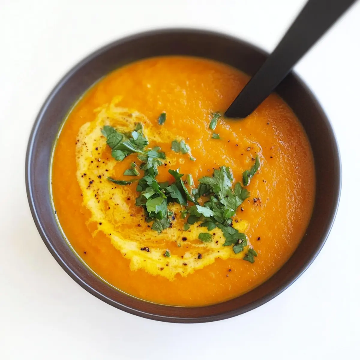 Vegan Carrot Ginger Soup
