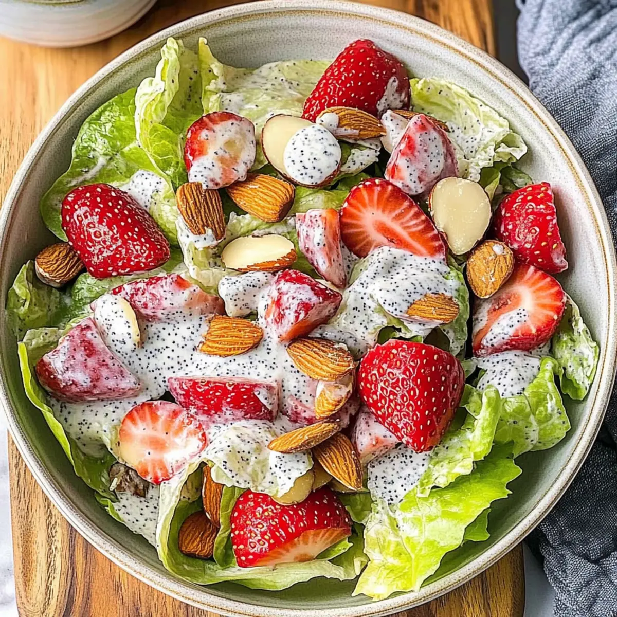 Strawberry Poppy Seed Salad