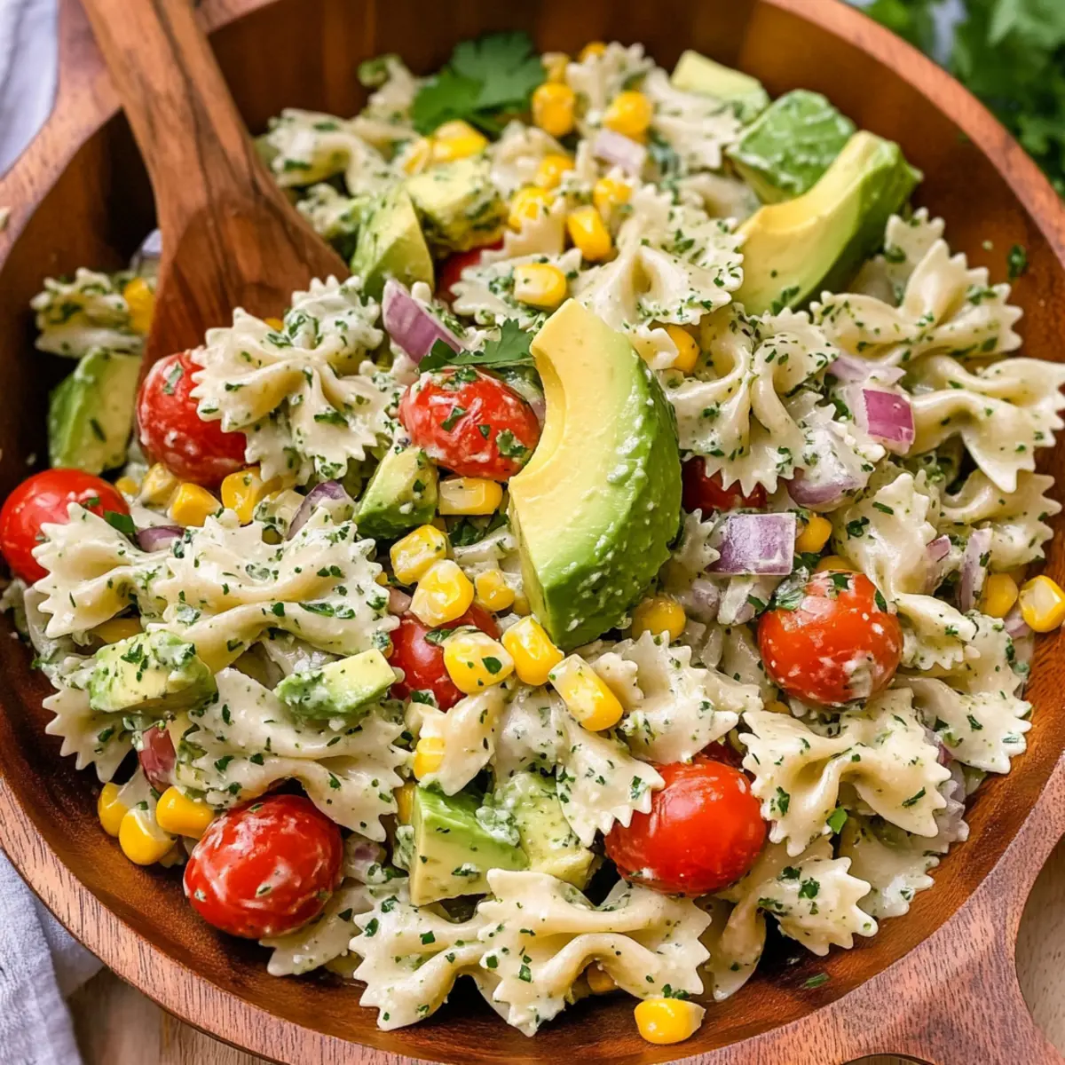 Cilantro Lime Pasta Salad