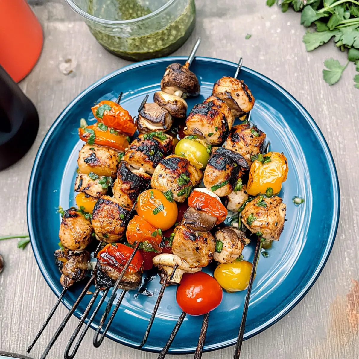 Grilled Chicken Kabobs