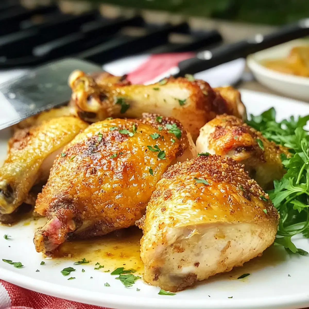 Crispy Oven Roasted Chicken