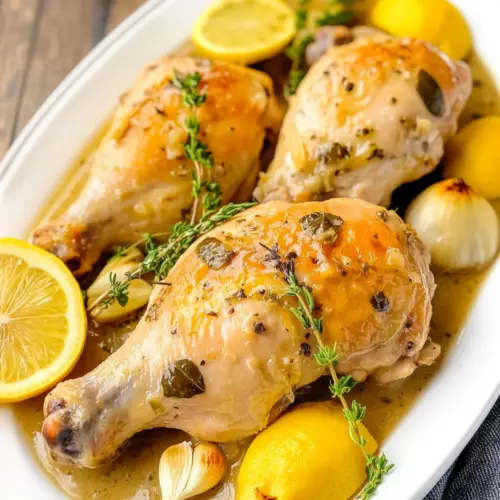 Crock Pot Lemon Chicken