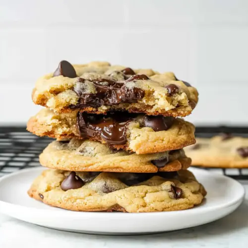 Gooey Chocolate Chip Cookies
