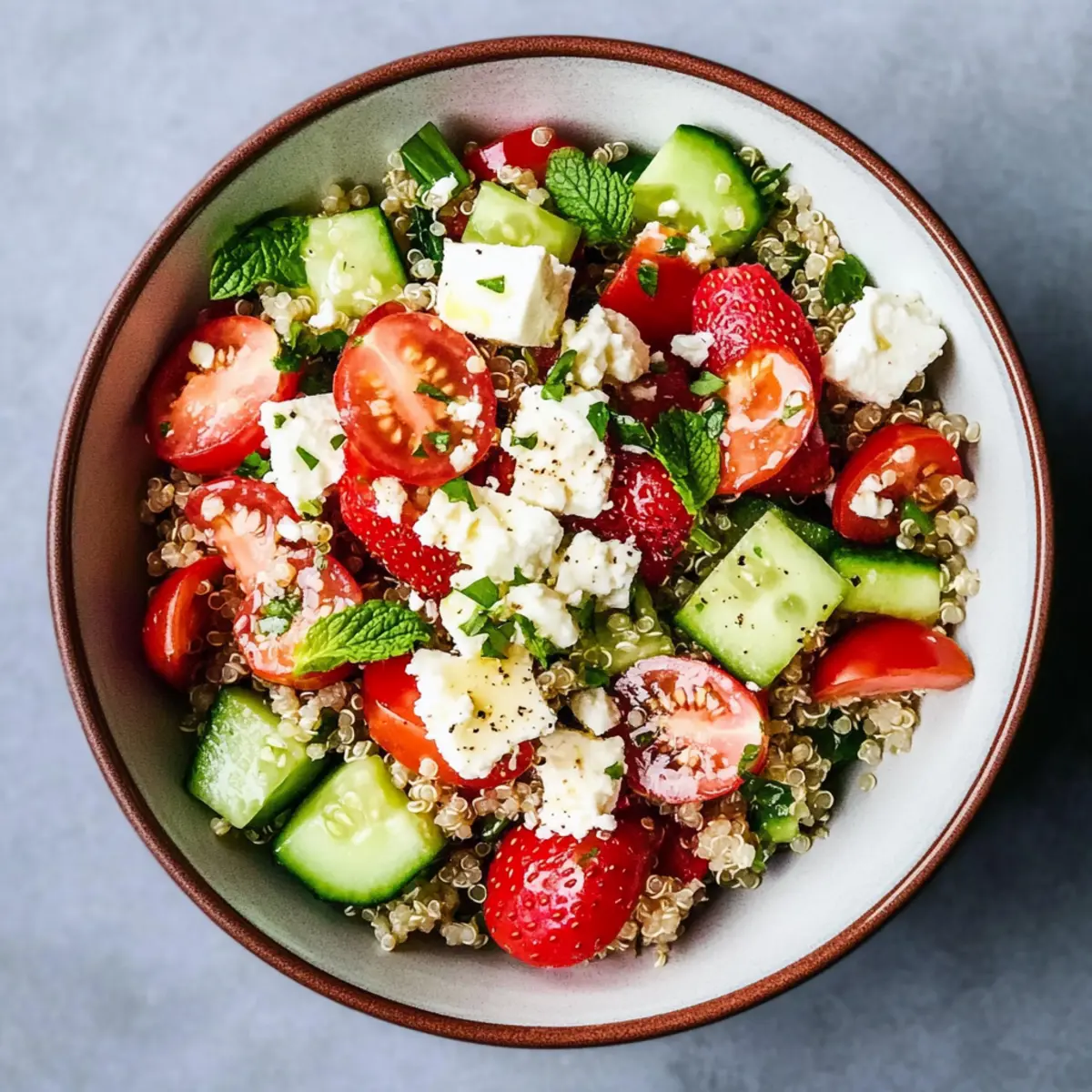 Strawberry Quinoa Salad