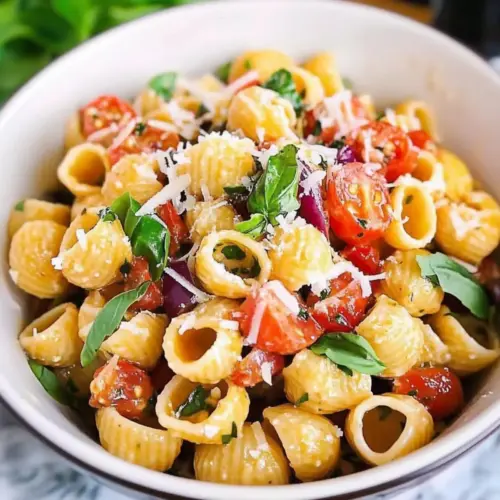 Bruschetta Pasta Salad Recipe