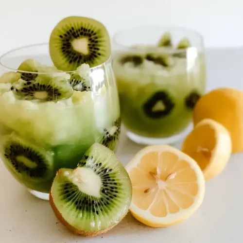 Fresh & Sweet Kiwi Lemonade