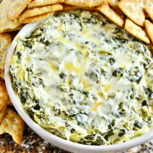 Slow Cooker Spinach and Artichoke Dip