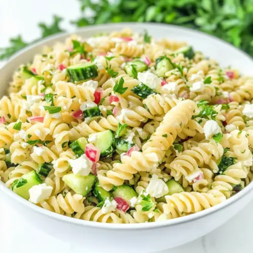 Mediterranean Pasta Salad
