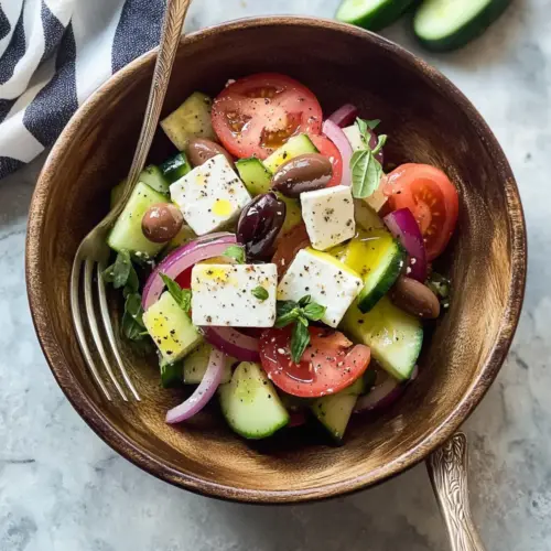 Horiatiki Salad (Greek Village Salad)