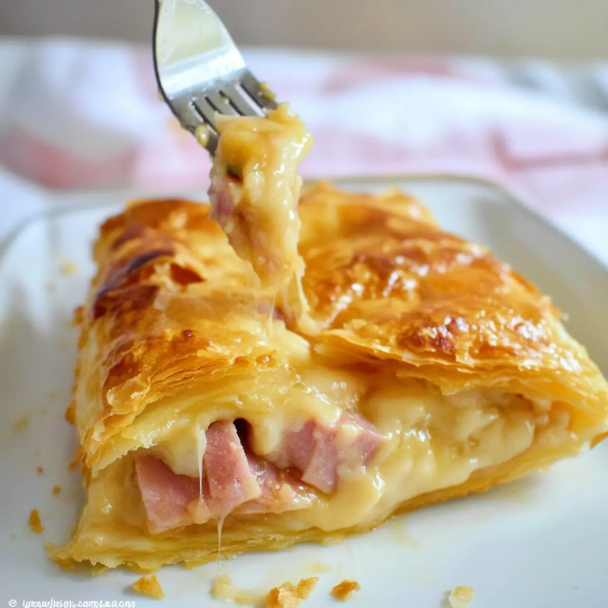 Ham and Cheese Puff Pastry