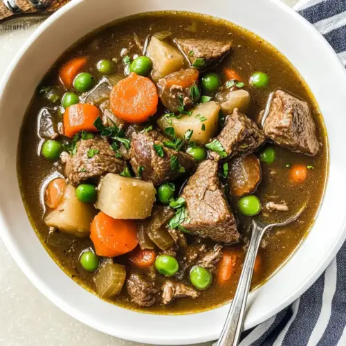 Slow Cooker Thick and Chunky Beef Stew