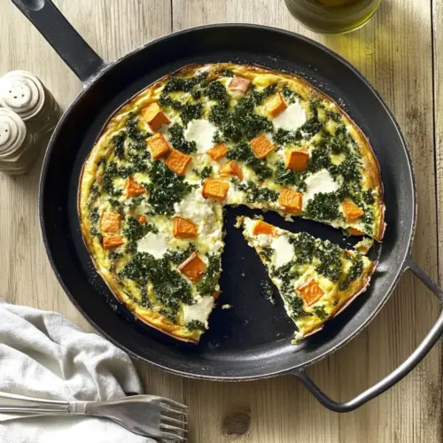 Sweet Potato Kale Frittata