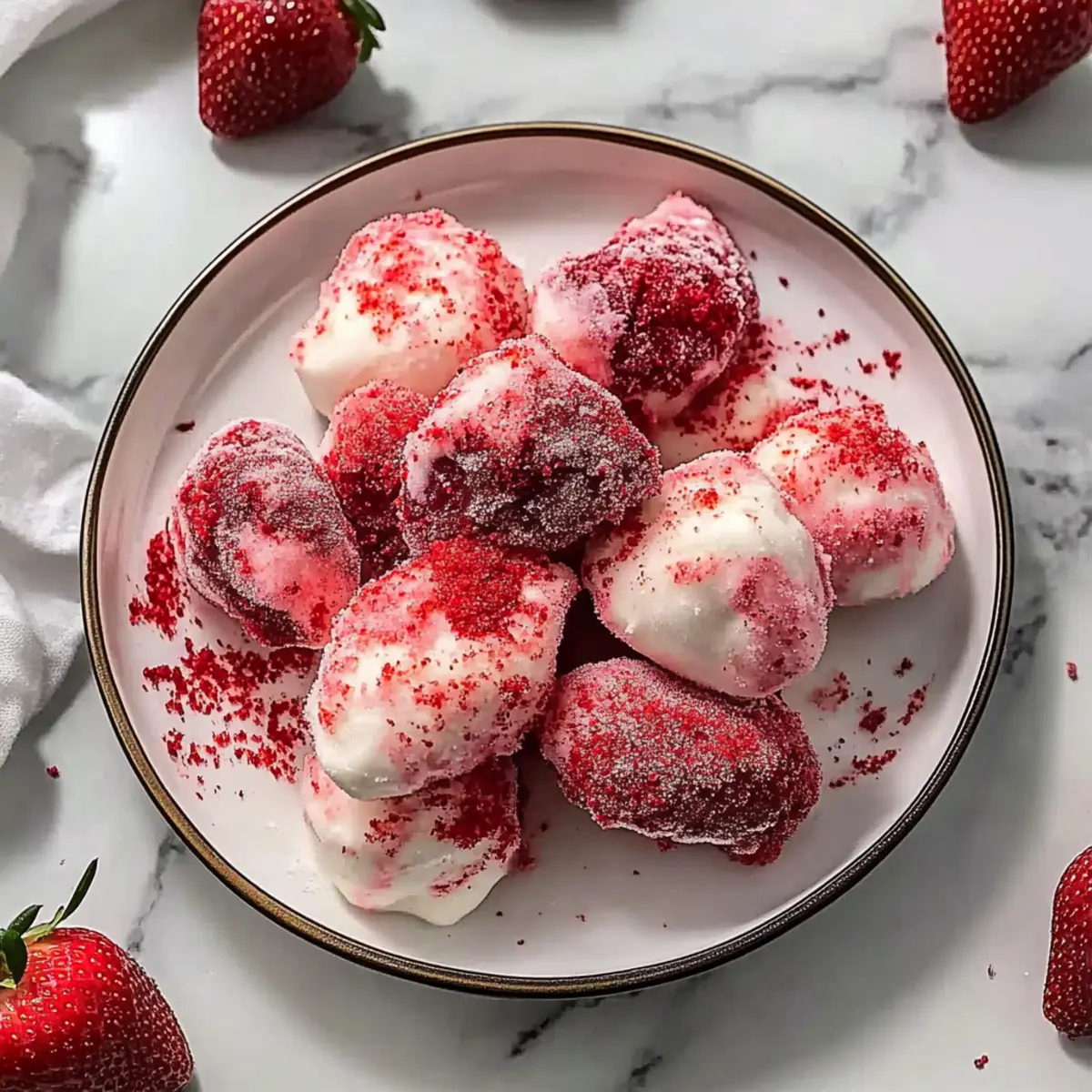 Sugar Free Frozen Yogurt Bites