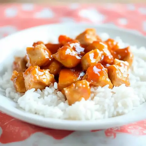 Sweet & Sour Chicken [Slow Cooker Recipe]
