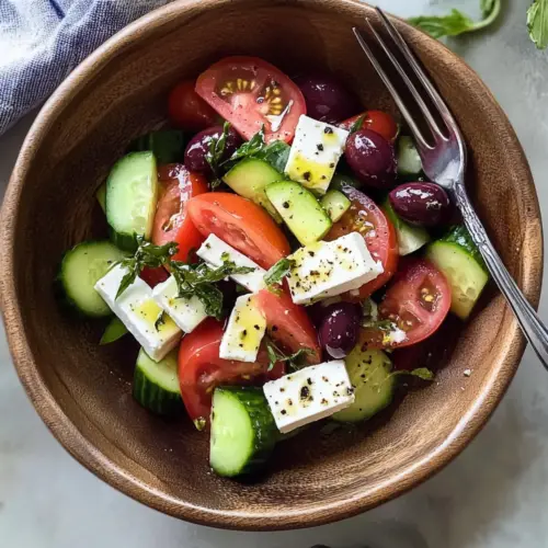Horiatiki Salad (Greek Village Salad)