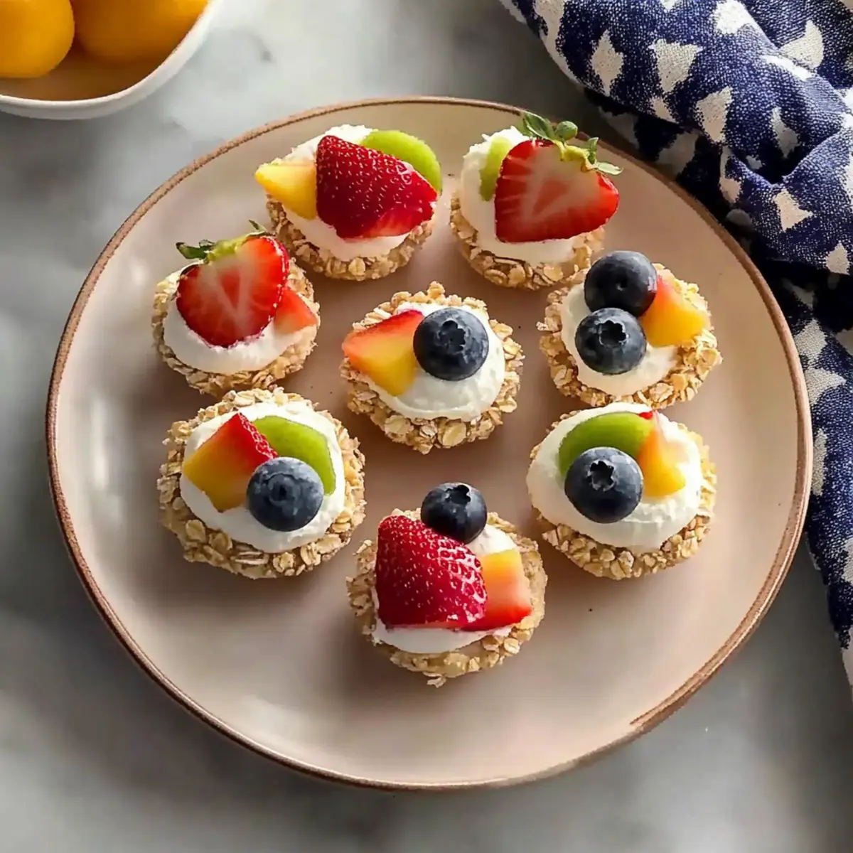 Frozen Vanilla Yogurt Bites