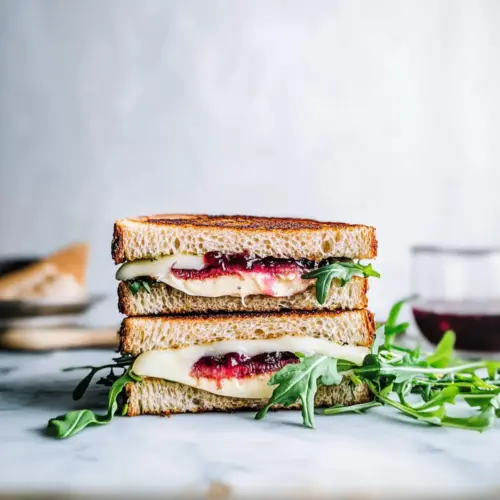 Roasted Rhubarb Brie Sandwich