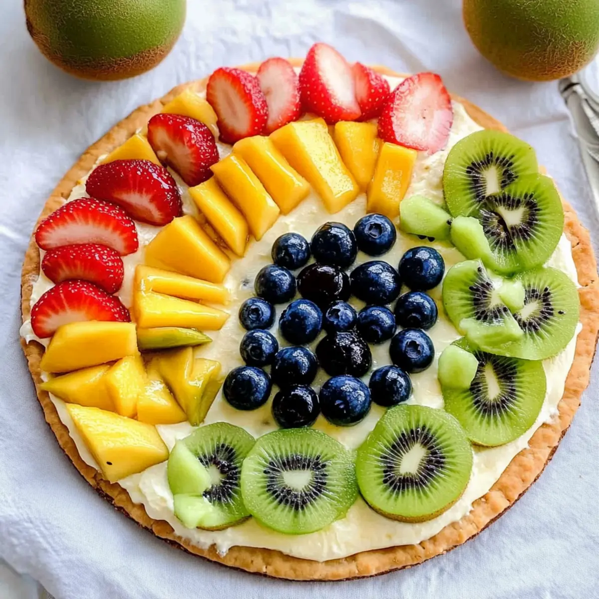 Fruit Pizza with Cream Cheese