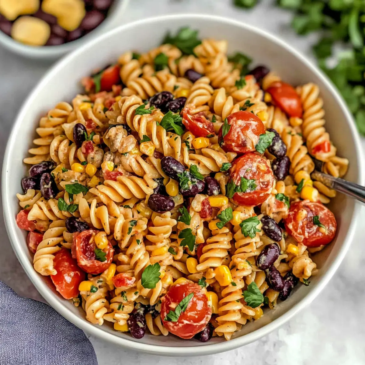 Vegan Southwest Pasta Salad