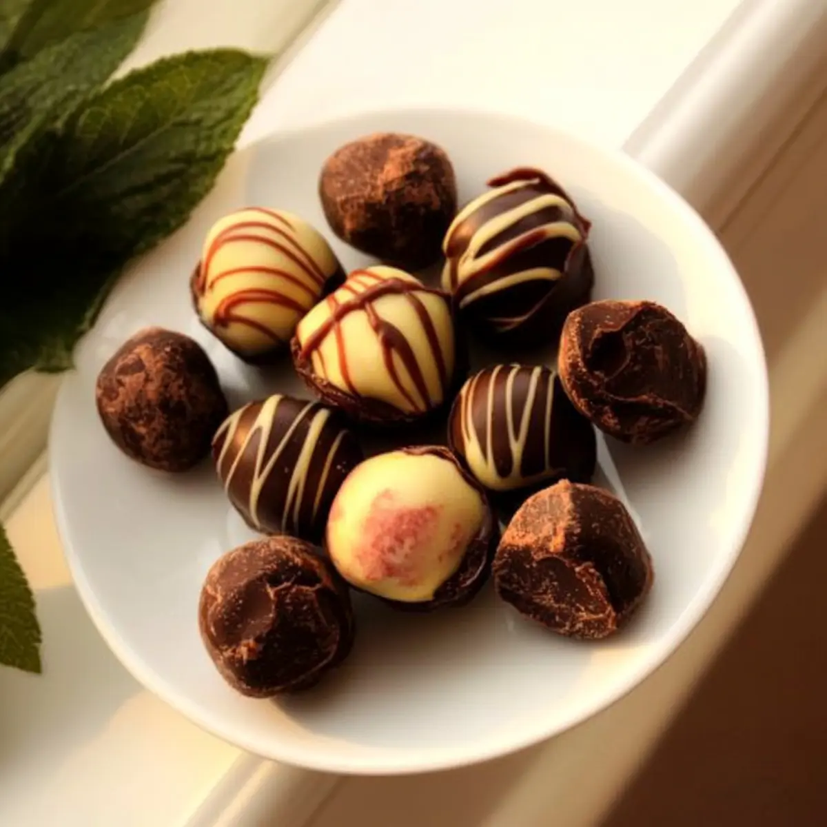 White Chocolate Keto Truffles